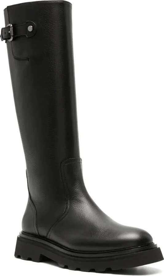 Knee-High Leather Boots - Image 2