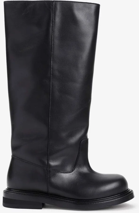 Knee-High Leather Boots