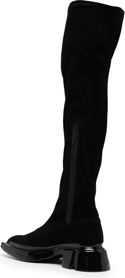 Knee-High Low-Heel Boots - Image 3