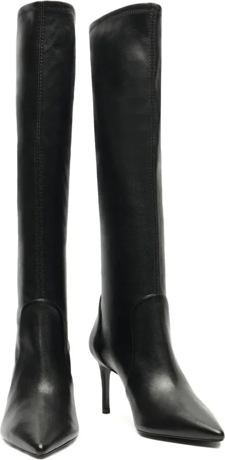 Knee-High Pointed-Toe Boots - Image 2