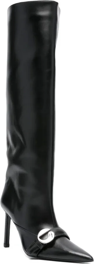 Knee-High Pointed-Toe Boots - Image 2