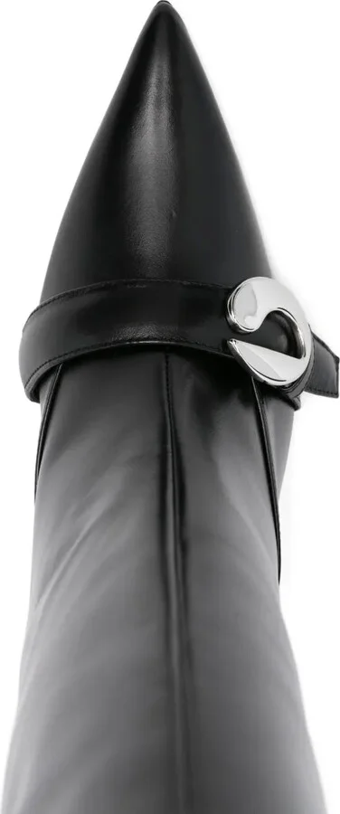 Knee-High Pointed-Toe Boots - Image 4