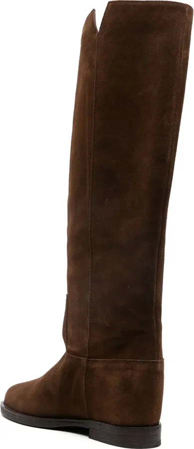 Knee-High Suede Boots - Image 3