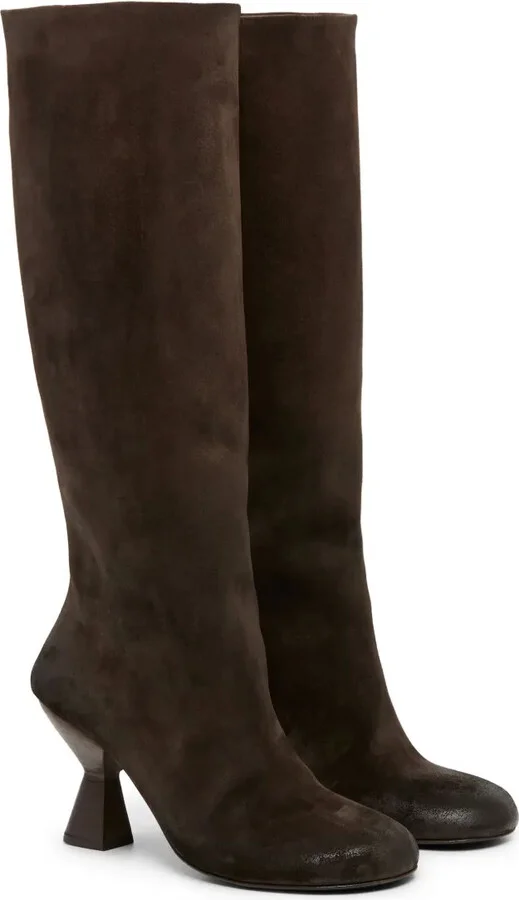 Knee-High Suede Boots - Image 2