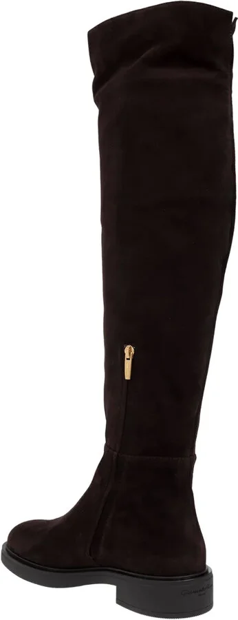 Knee-High Suede Boots - Image 4