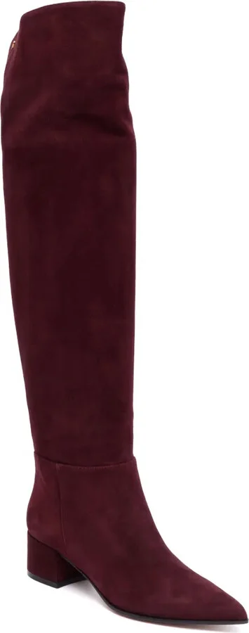 Knee-High Suede Boots - Image 2