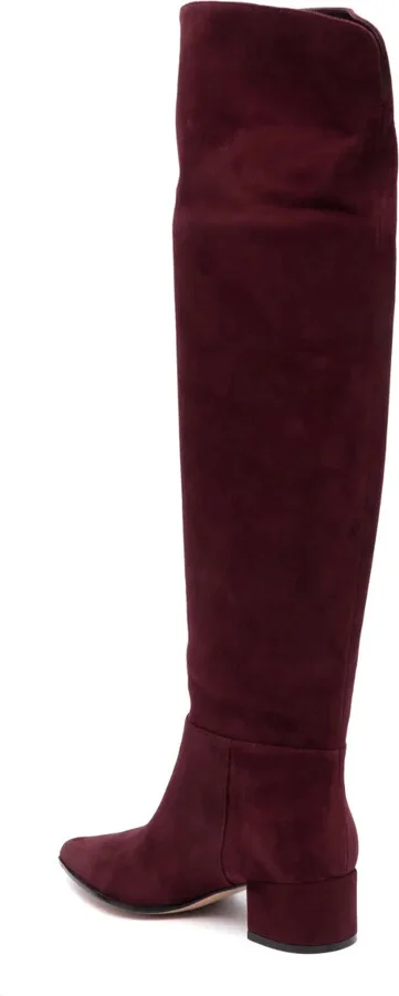 Knee-High Suede Boots - Image 3