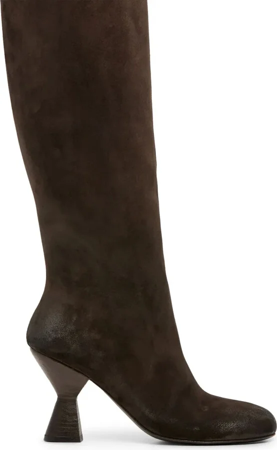 Knee-High Suede Boots