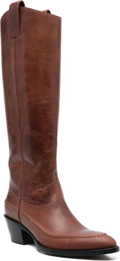 Knee-Length Cowboy Boots - Image 2