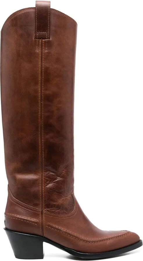 Knee-Length Cowboy Boots