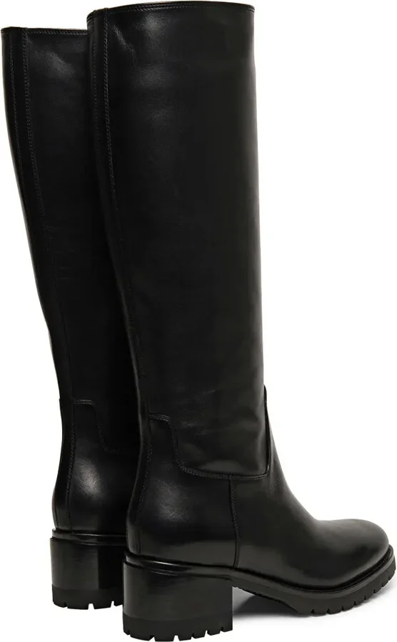 Knee-Length Leather Boots - Image 4