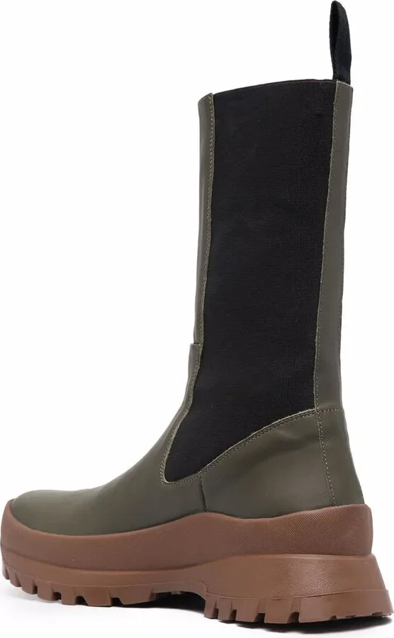 Knee-Length Leather Boots - Image 3