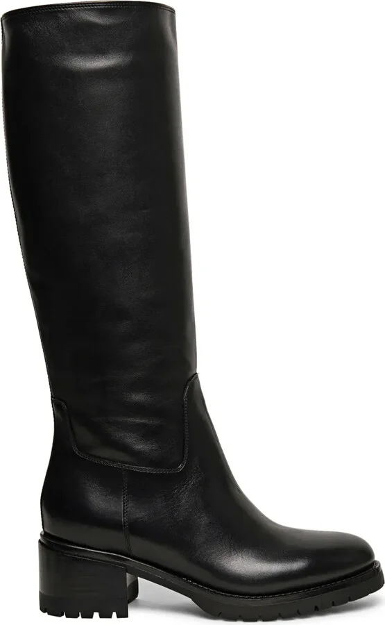 Knee-Length Leather Boots