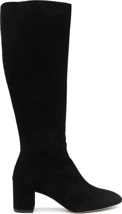 Knee-Length Leather Boots