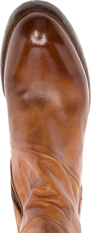 Knee-Length Mid-Heel Boots - Image 4