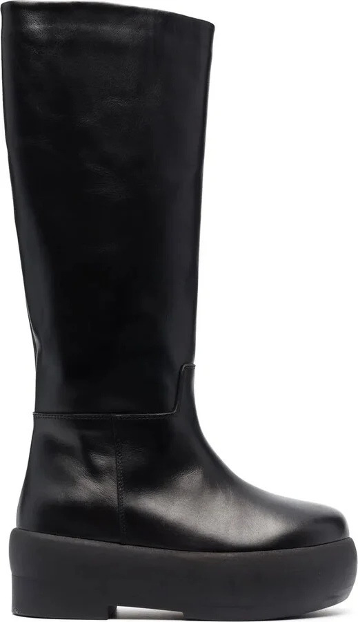 Knee-Length Platform 70mm Boots