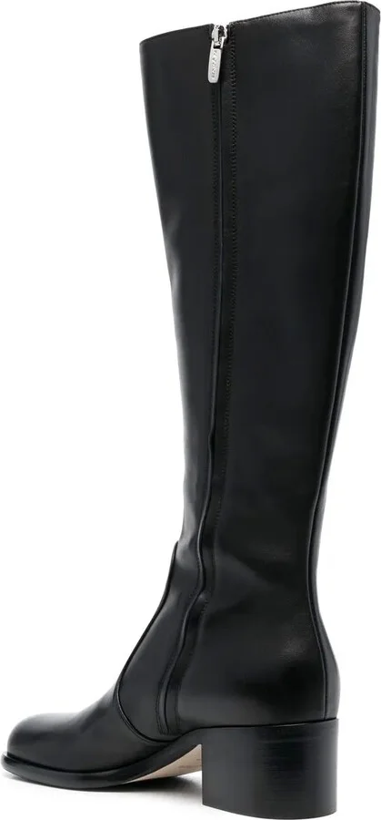 Knee-Length Side-Zipped Boots - Image 3