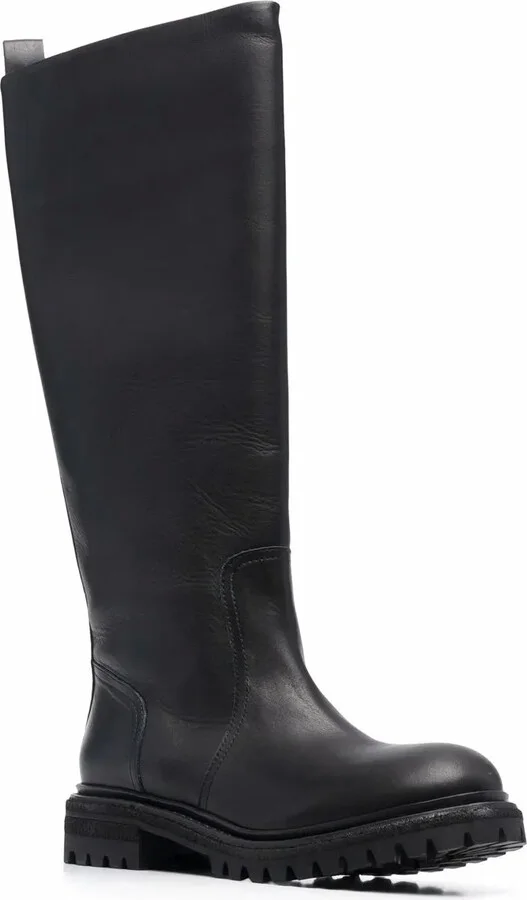 Knee-Length Slip-On Boots - Image 2