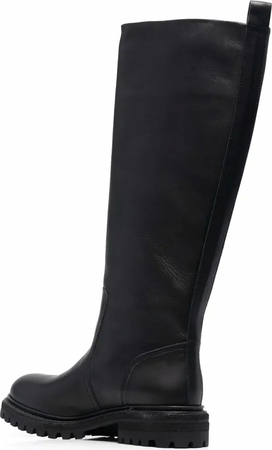 Knee-Length Slip-On Boots - Image 3