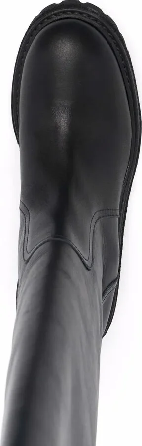Knee-Length Slip-On Boots - Image 4