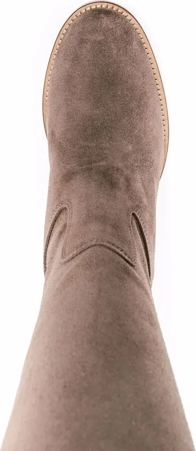Knee-Length Slip-On Boots - Image 4