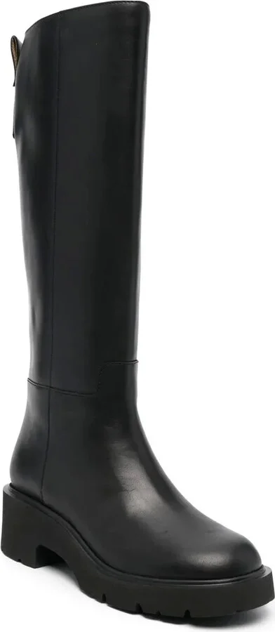 Knee-Length Slip-On Boots - Image 2