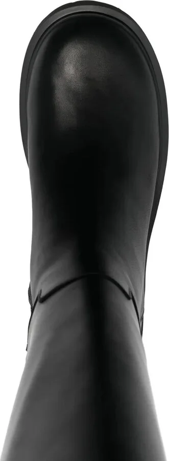 Knee-Length Slip-On Boots - Image 4