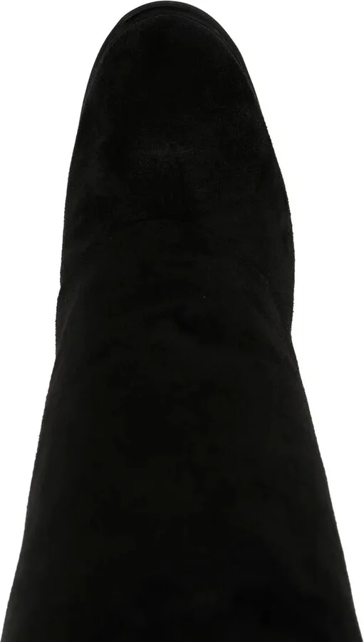 Knee-Length Suede Boots - Image 4