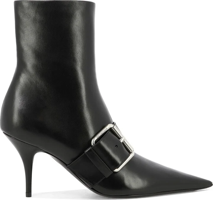 Knife 80 Ankle Boots Black