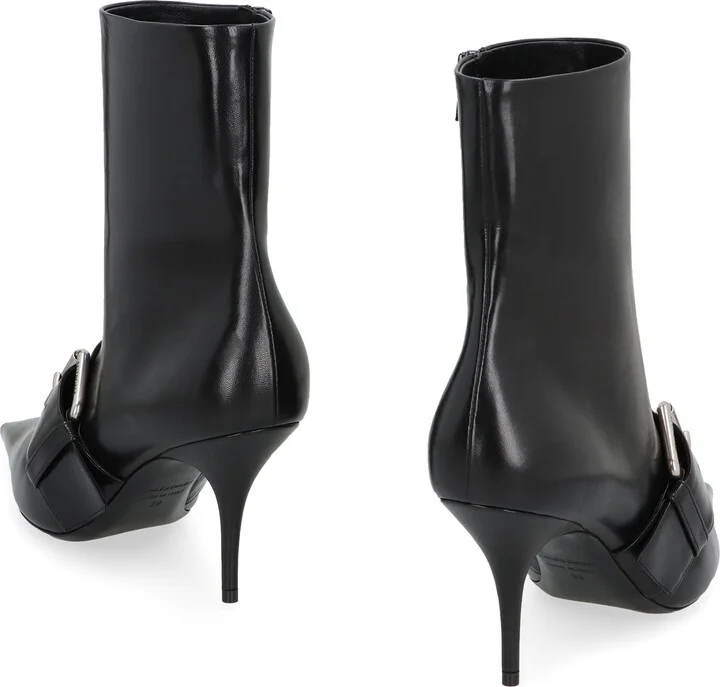 Knife 80 Leather Ankle Boots - Image 4