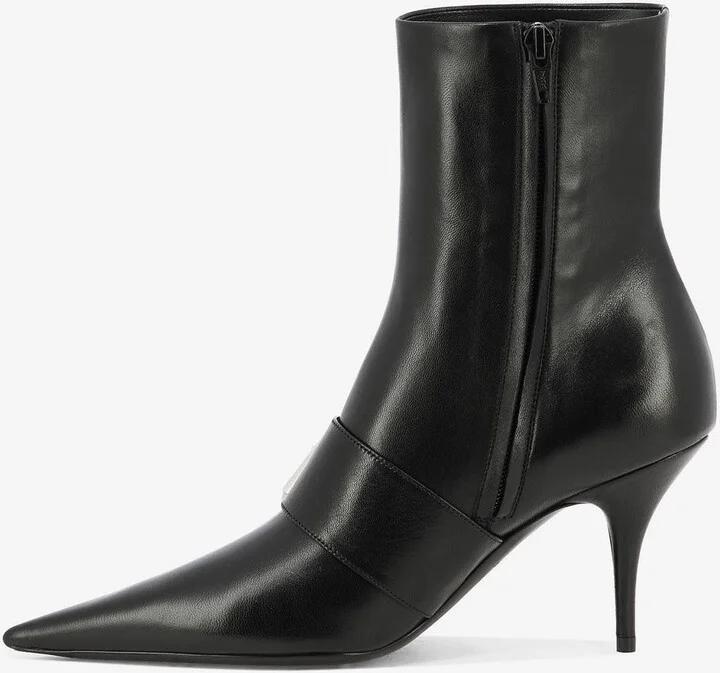 Knife 80 Pointed Ankle Boots - Image 2