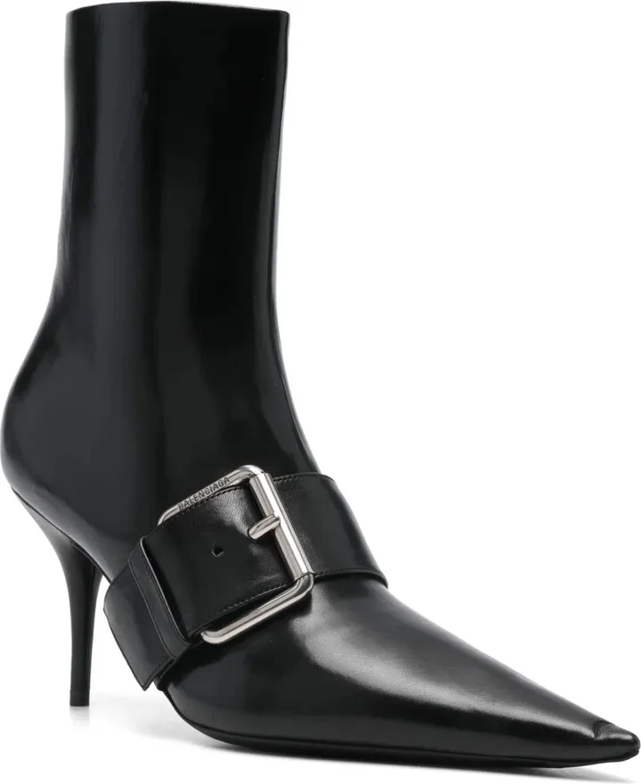 Knife Belt 80mm ankle boots - Image 2