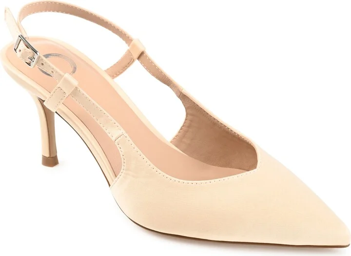 Knightly Pointed Toe Slingback Pump