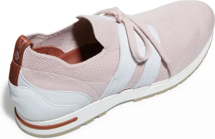 Knit Lace-Up Runner Sneakers - Image 8