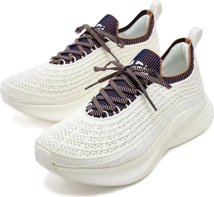 Knit Lace-Up Sneakers - Image 2