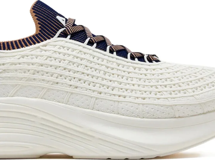 Knit Lace-Up Sneakers - Image 3