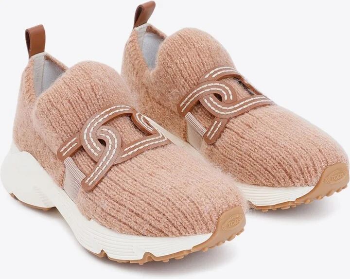 Knit Low-Top Sneakers - Image 2