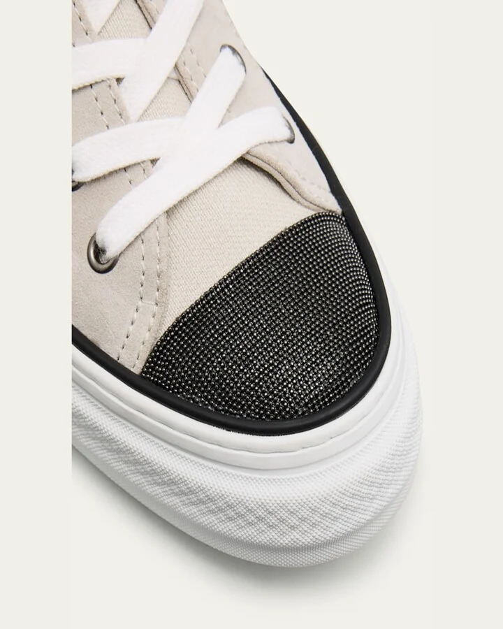 Knit Monili Cap-Toe Sneakers - Image 5