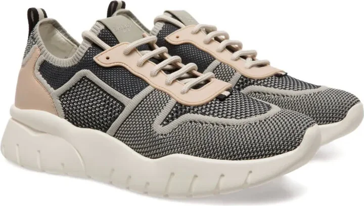 Knit Panelled Sneakers - Image 2