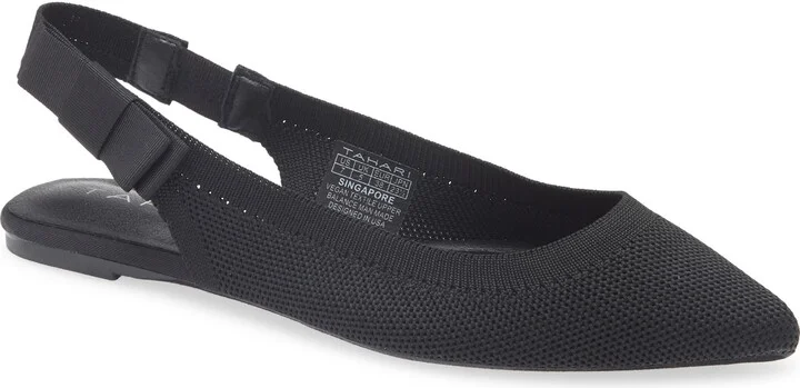Knit Slingback Flat