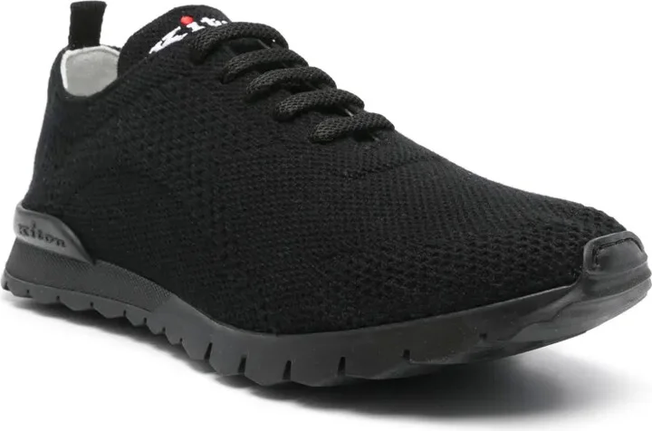Knitted Lace-Up Sneakers - Image 2