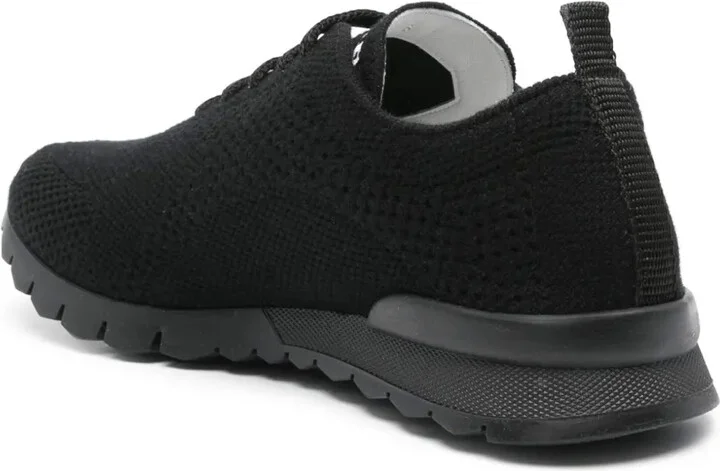 Knitted Lace-Up Sneakers - Image 3