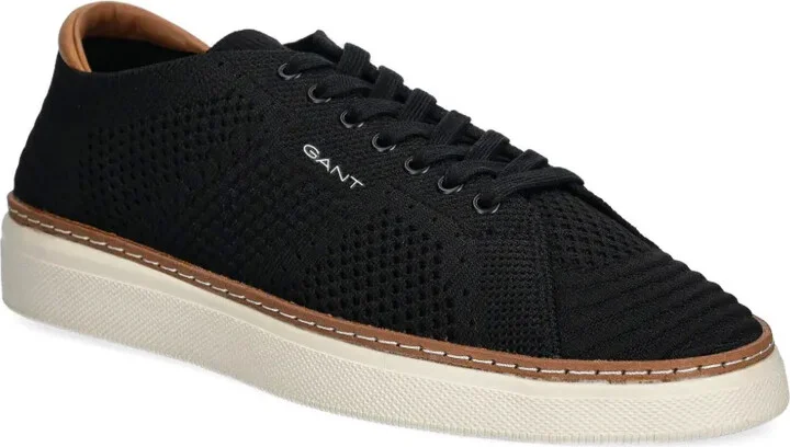 Knitted Lace-Up Sneakers - Image 2