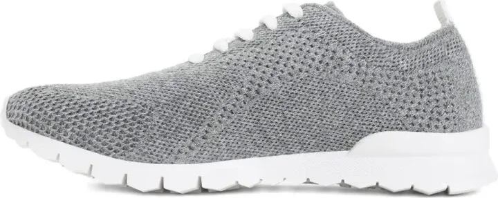 Knitted Lace-Up Sneakers - Image 3