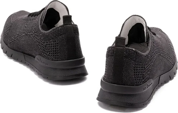 Knitted Lace-Up Sneakers - Image 3