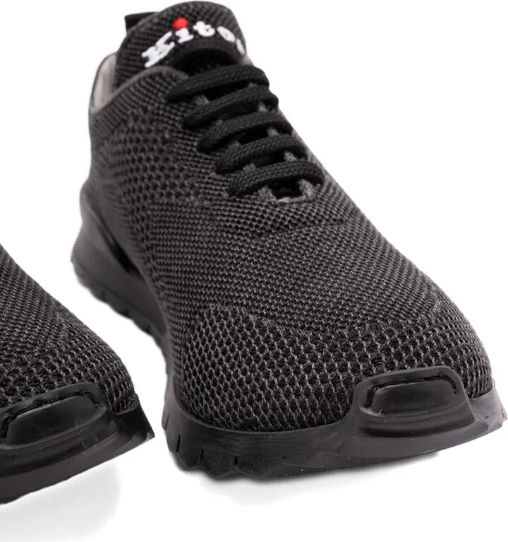 Knitted Lace-Up Sneakers - Image 5
