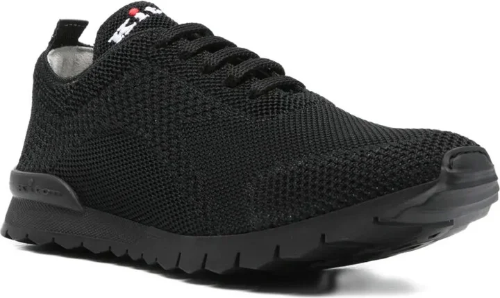 Knitted Lace-Up Sneakers - Image 2