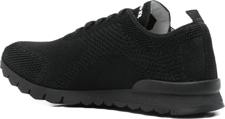 Knitted Lace-Up Sneakers - Image 3