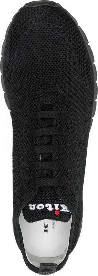Knitted Lace-Up Sneakers - Image 4
