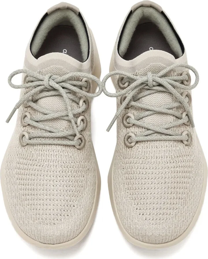 Knitted Lace-Up Sneakers - Image 3